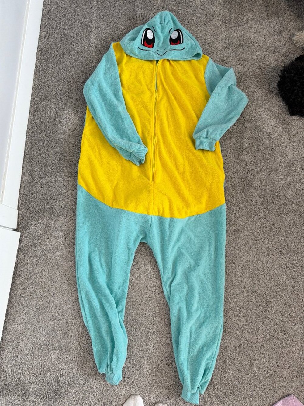Pokémon Squirtle Fleece Kigurumi Pajama Jumpsuit Costume with Shell
